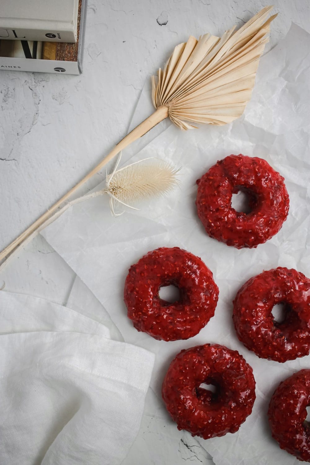 The Best Gluten Free Raspberry Donuts