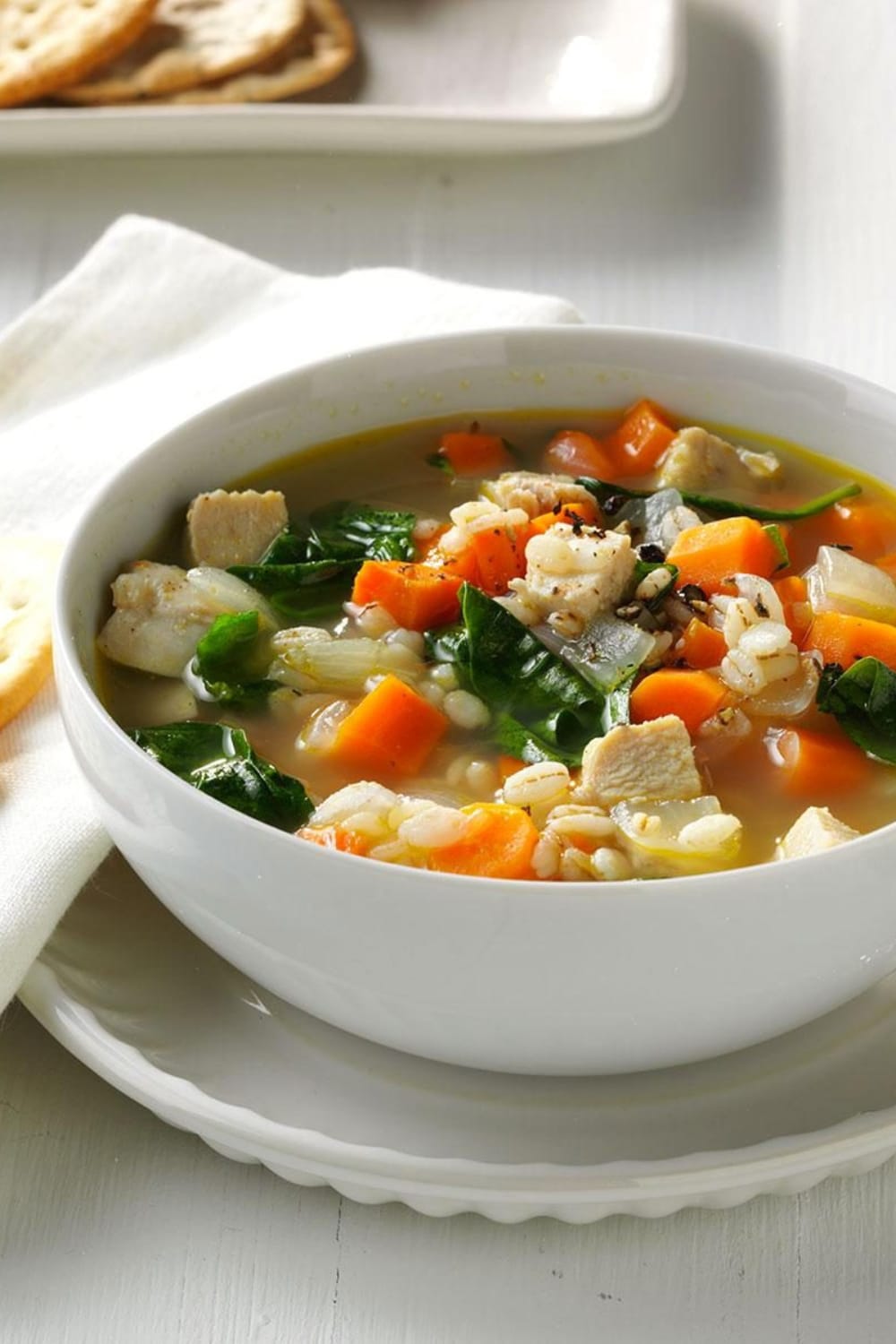 Turkey and Vegetable Barley Soup