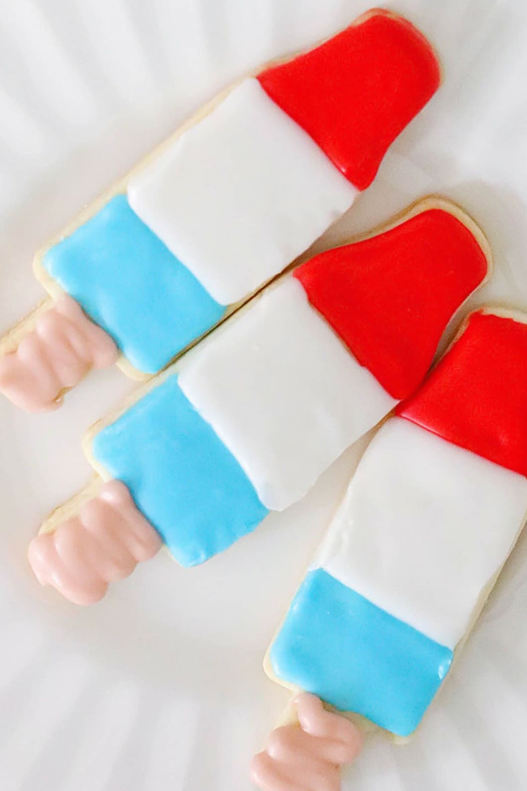 Bomb Pop 4th Of July Cookies