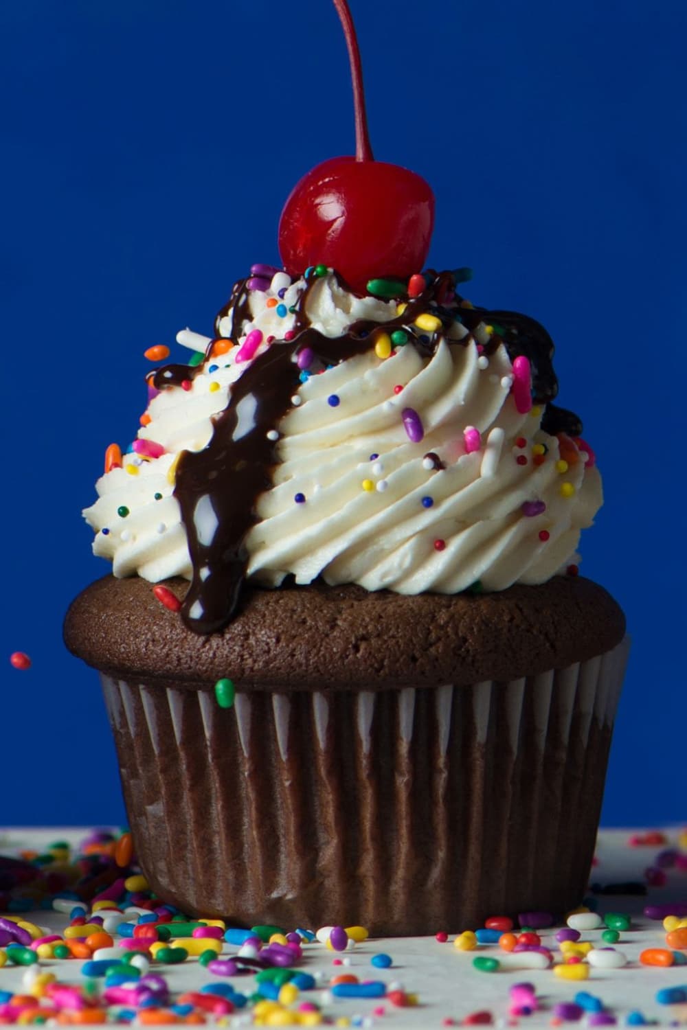 Chocolate Sundae Cupcakes