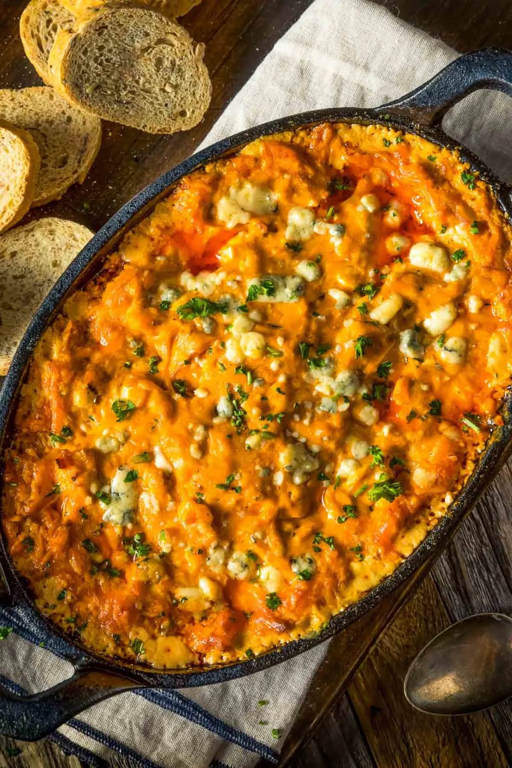 Keto Buffalo Chicken Dip