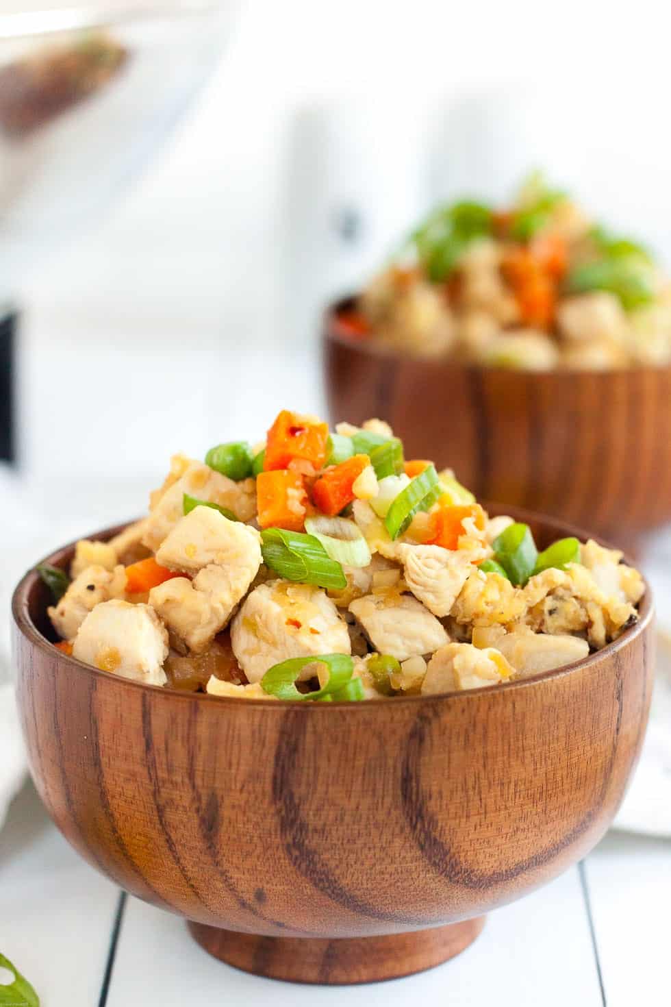 Riz frit au poulet Keto