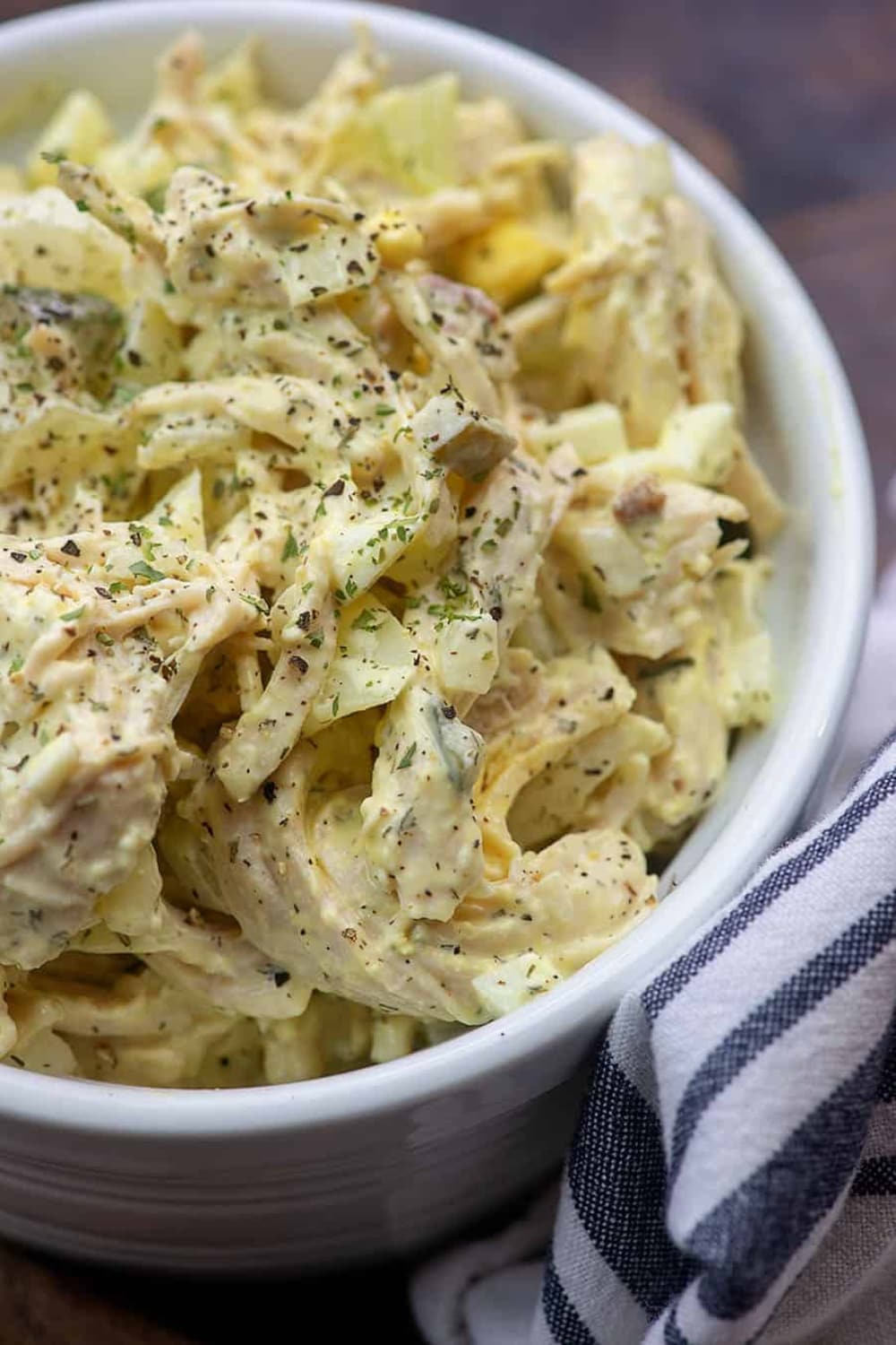 Salade de poulet céto
