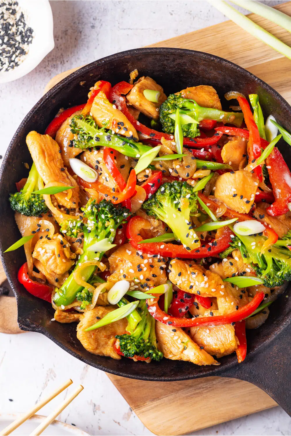 Sauté de poulet Keto