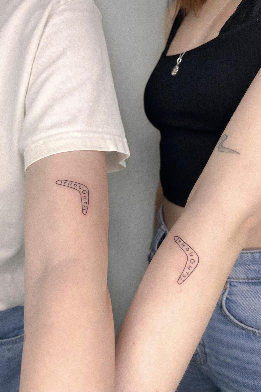 Boomerang Friendship Tattoo