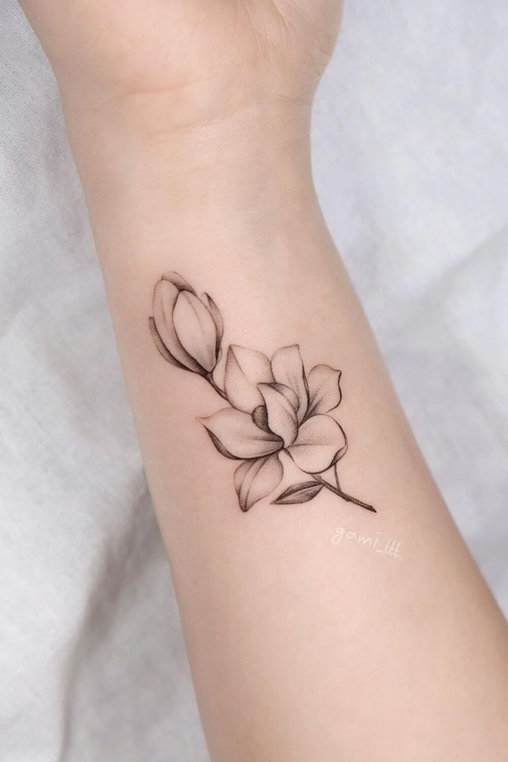 Best Magnolia Tattoo