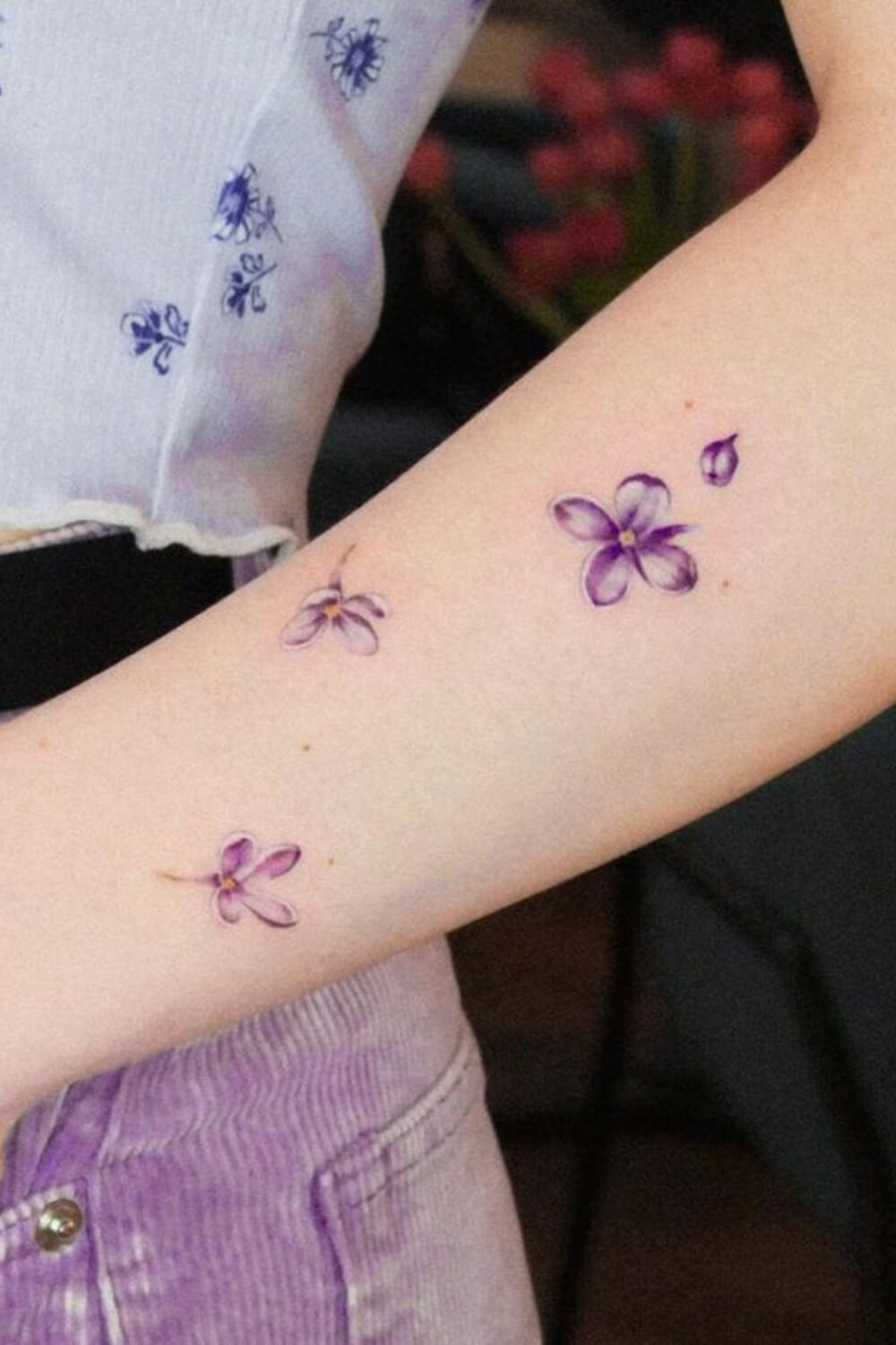 Lilac Tattoo Idea