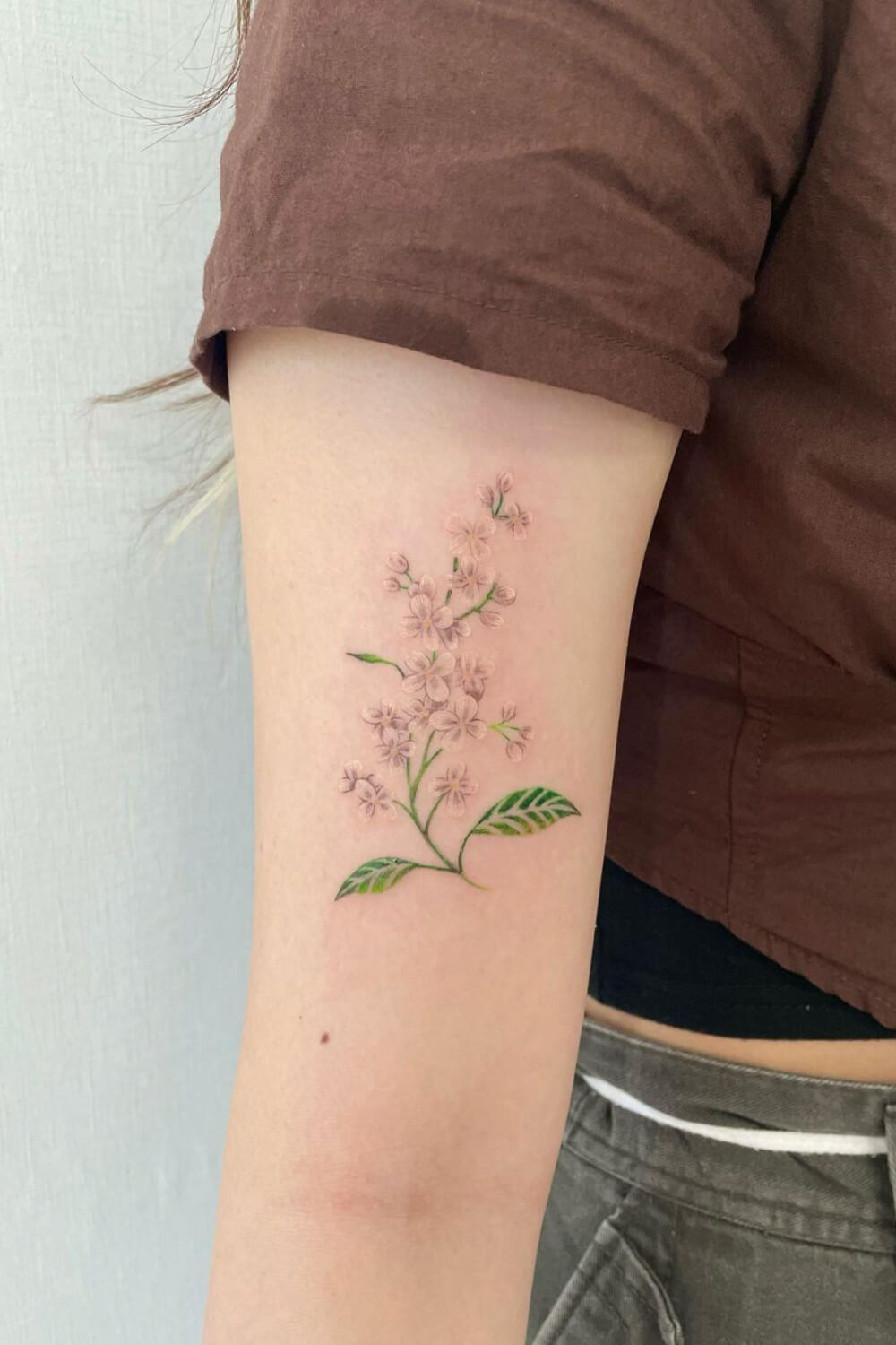 Lilac Tattoo Idea