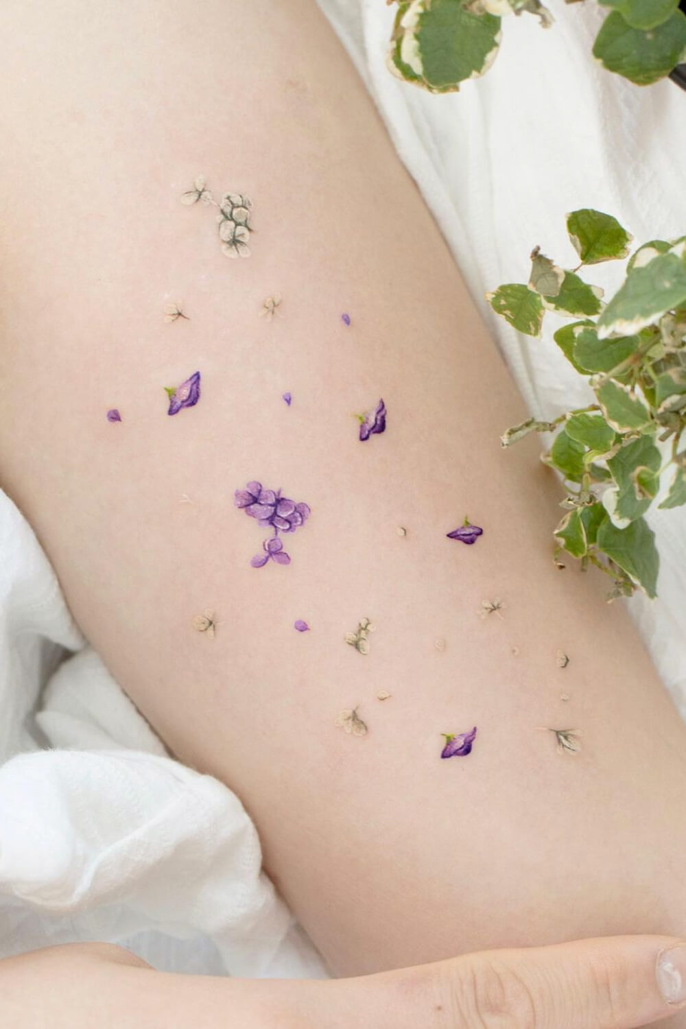 Lilac Tattoo Idea