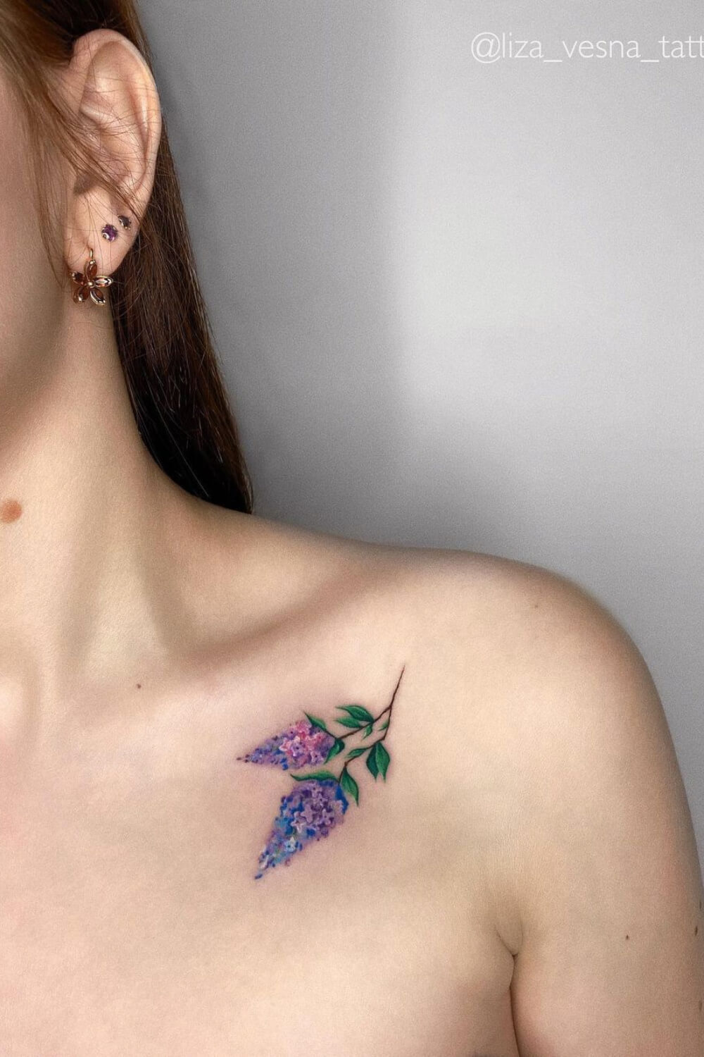 Lilac Tattoo Idea