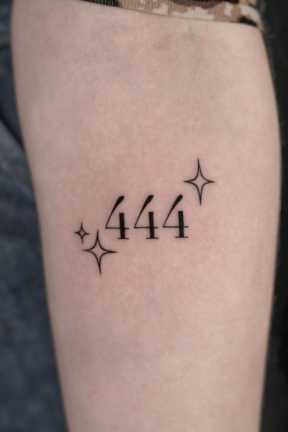 444 tattoo