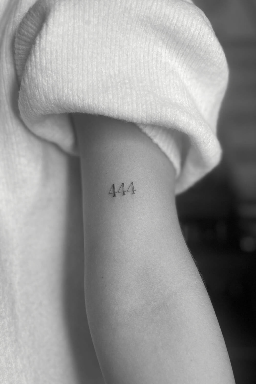 444 tattoo