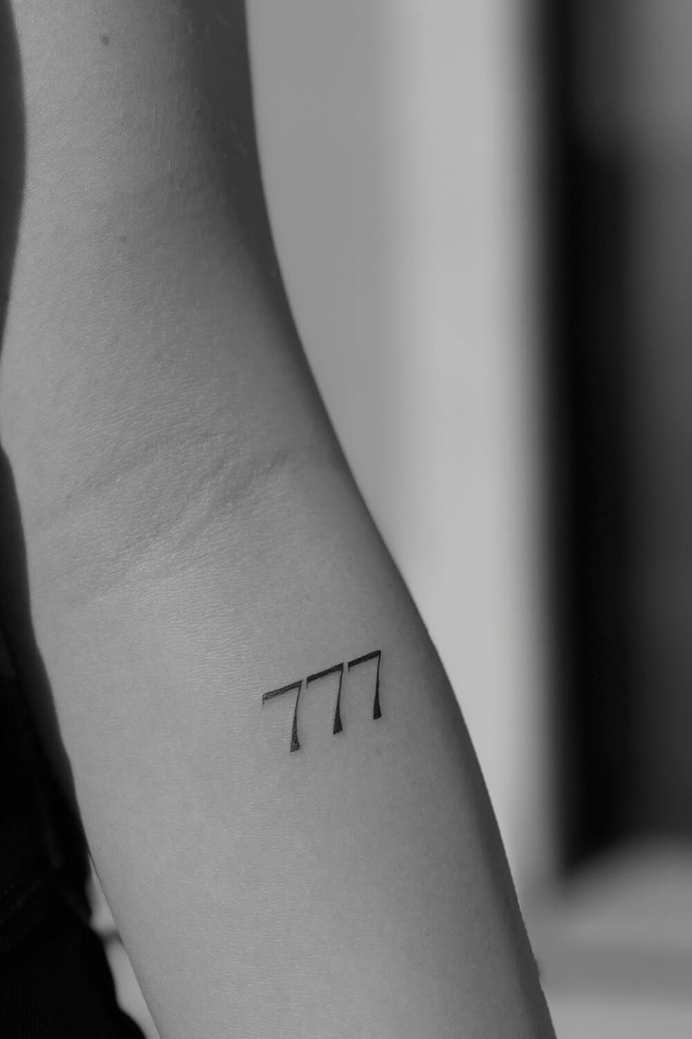 Best 777 Tattoo